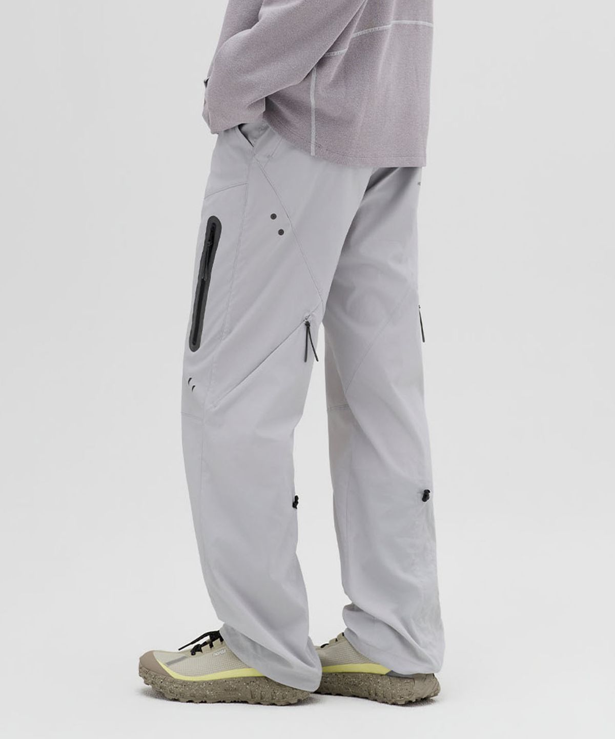 웰터 익스페리먼트(WELTER EXPERIMENT) VENT HIKE PANTS_LIGTH GRAY_WPL021