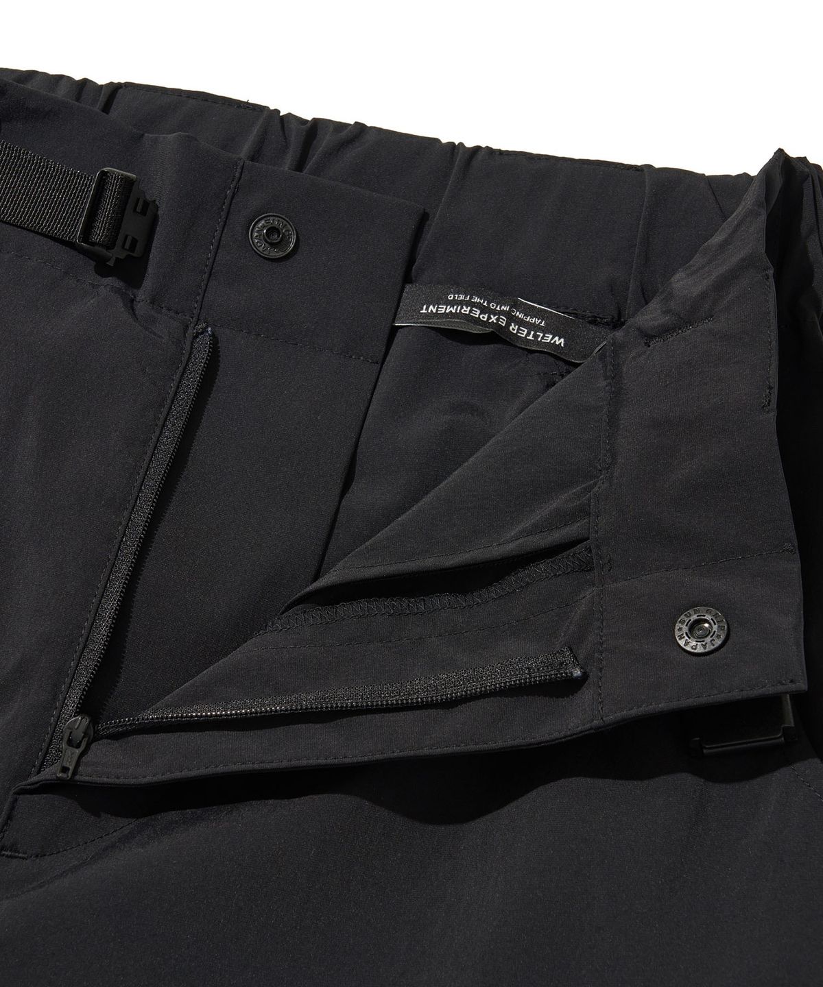 웰터 익스페리먼트(WELTER EXPERIMENT) VENT HIKE PANTS_BLACK_WPL022