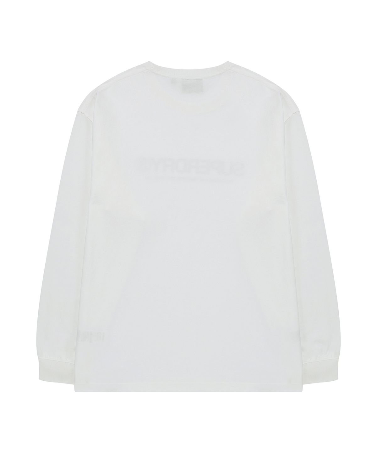 슈퍼드라이(SUPERDRY) 에센셜 롱슬리브 티셔츠 화이트 SDUILAQ02WHT