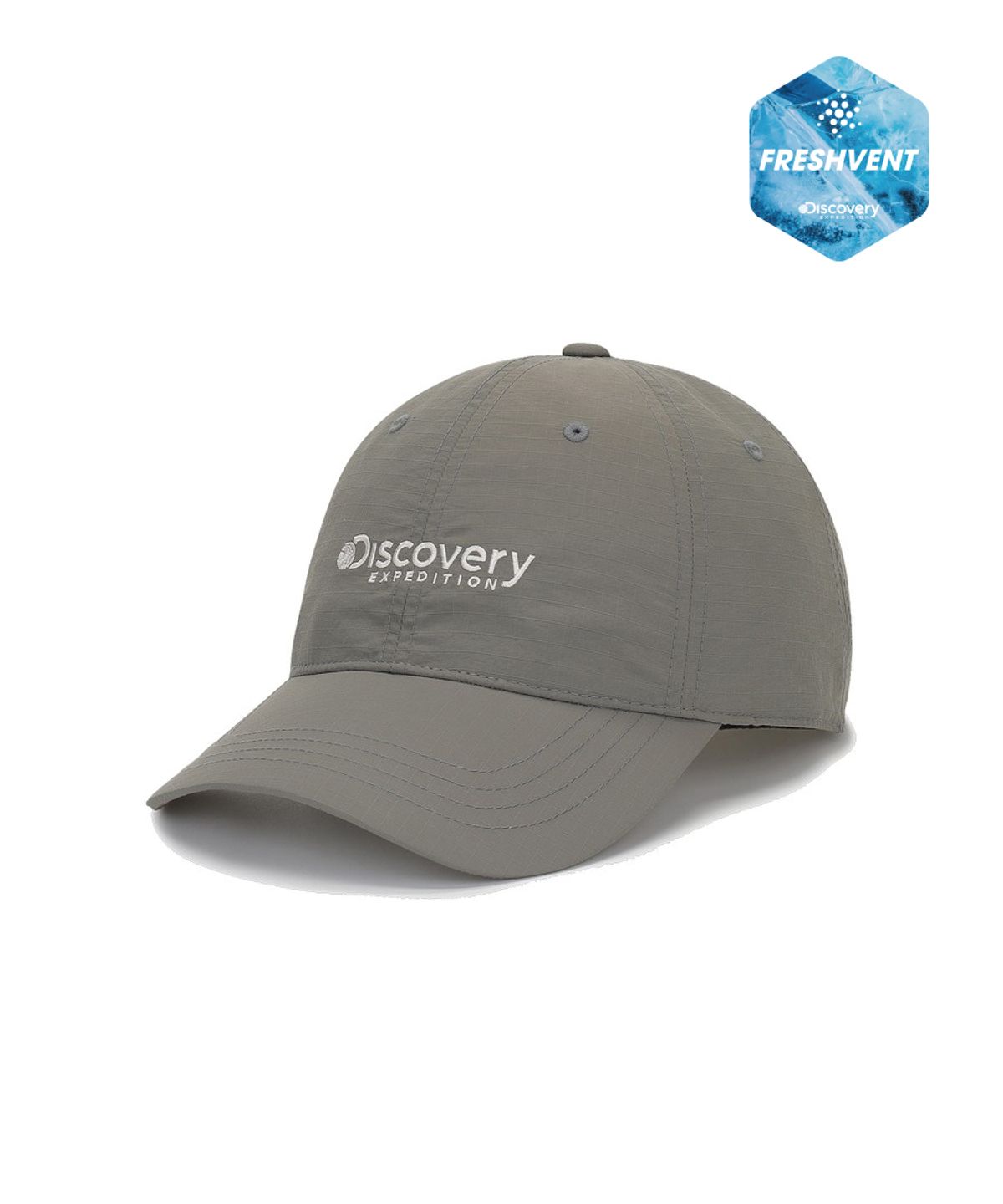 디스커버리 익스페디션(DISCOVERY EXPEDITION) 프레시벤트 립스탑 볼캡 (GREY)