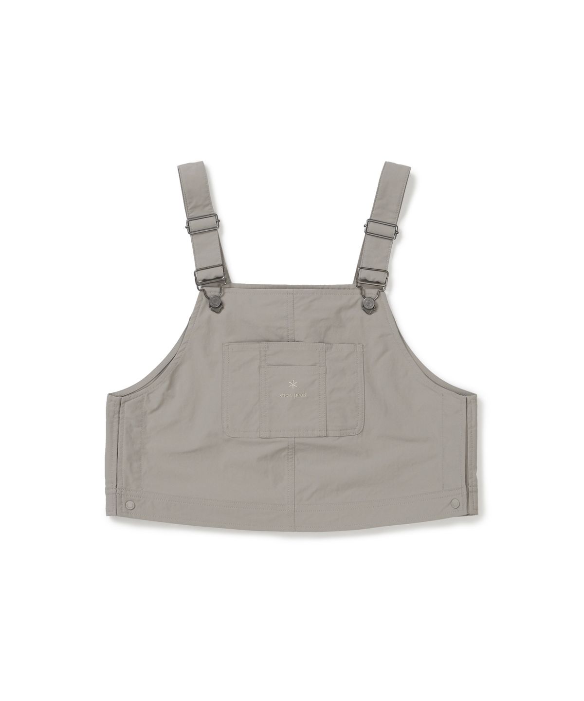 스노우피크 어패럴(SNOWPEAK APPAREL) 클랜드 슬리브리스 베스트 (S26MWDVE13) Fog Gray
