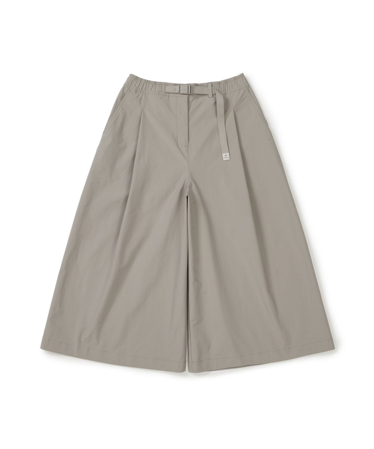 스노우피크 어패럴(SNOWPEAK APPAREL) 클랜드 여성 와이드 8부 팬츠 (S26SWDPT15) Fog Gray