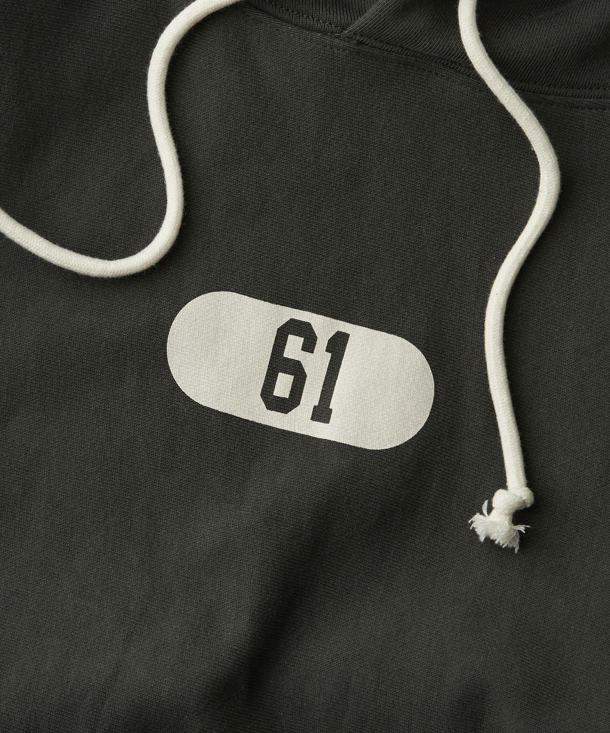 아웃스탠딩(OUTSTANDING) V.S.C SERIES HOOD SWEAT(ATHLETIC DEPARTMENT)_CHARCOAL