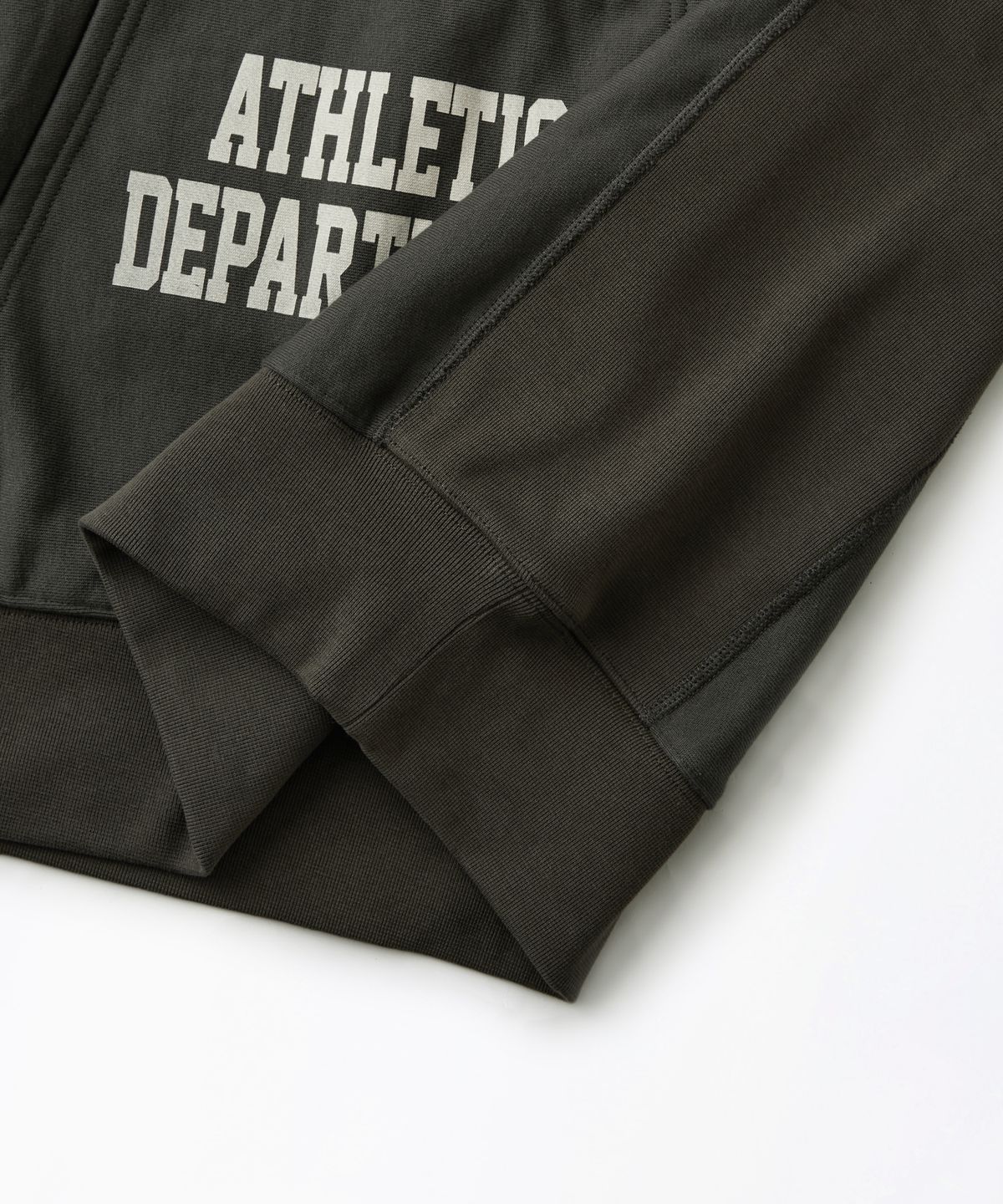 아웃스탠딩(OUTSTANDING) V.S.C SERIES HOOD SWEAT(ATHLETIC DEPARTMENT)_CHARCOAL