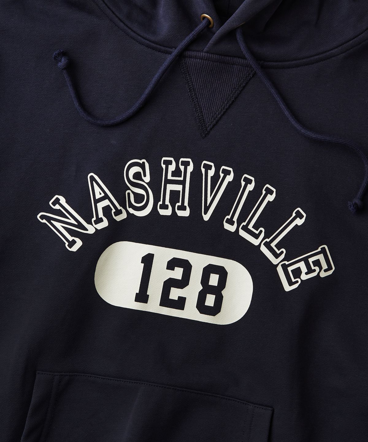 아웃스탠딩(OUTSTANDING) V.S.C HOOD SWEAT(NASHVILLE)_NAVY