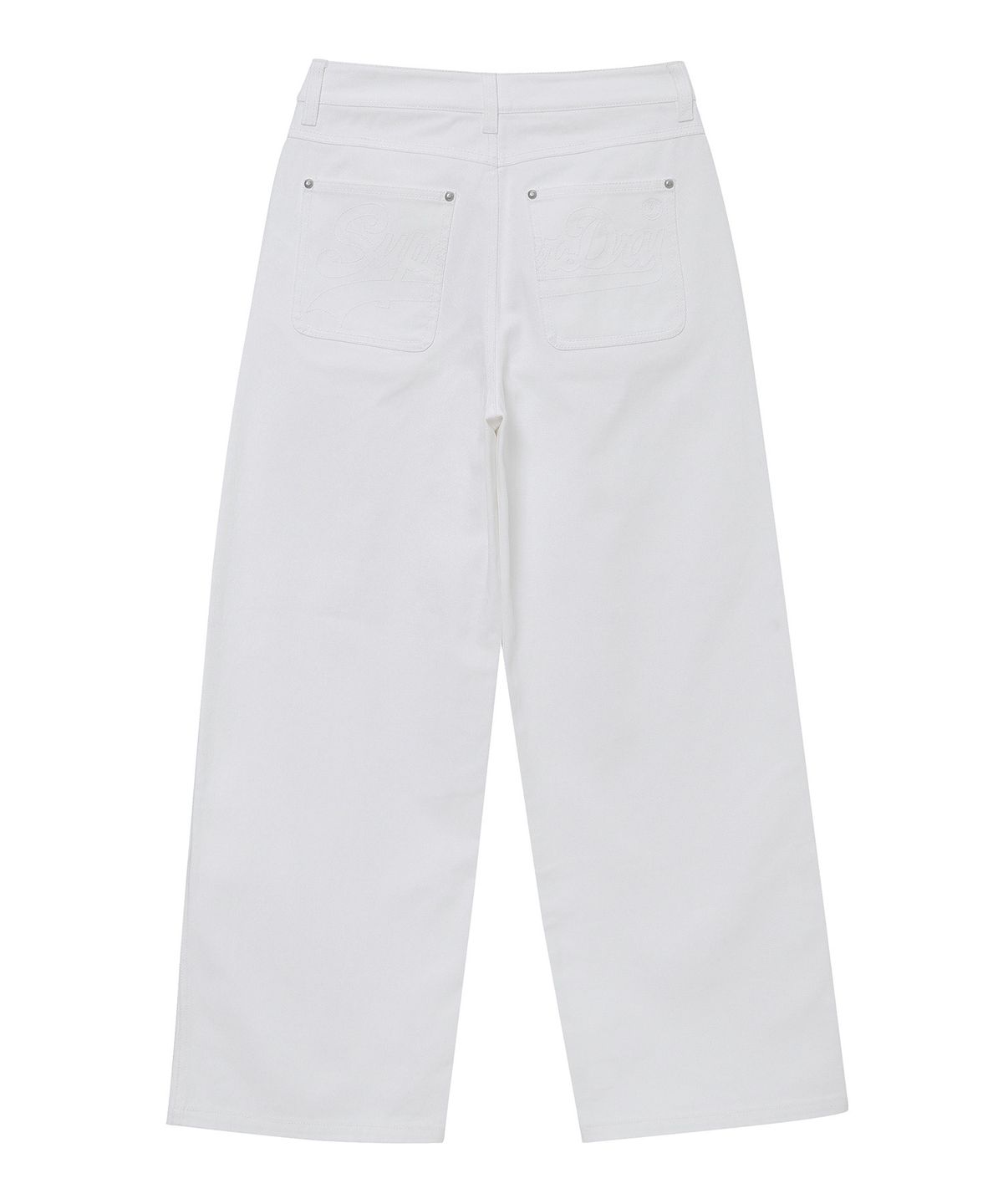 슈퍼드라이(SUPERDRY) 우먼스 카펜터 팬츠 오프화이트 SDFLWAQ46OWH