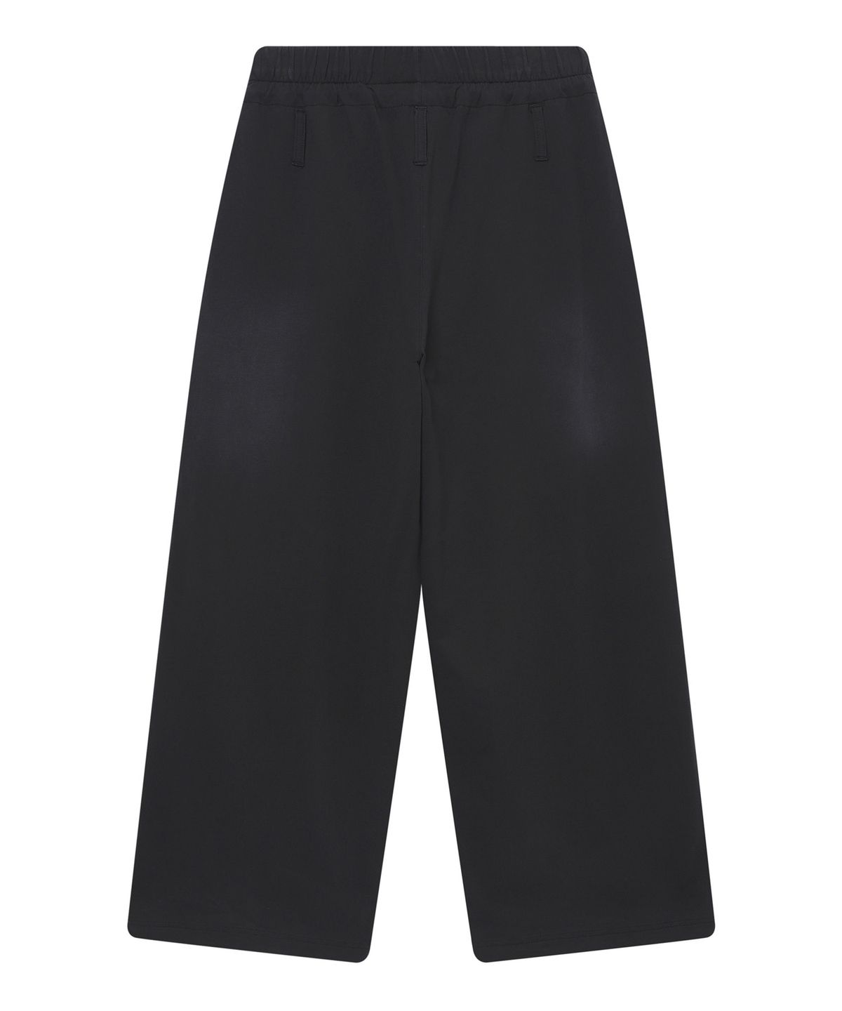 슈퍼드라이(SUPERDRY) 우먼스 더블 플리트  워시드 스웻팬츠 블랙 SDFLNAQ43BLK