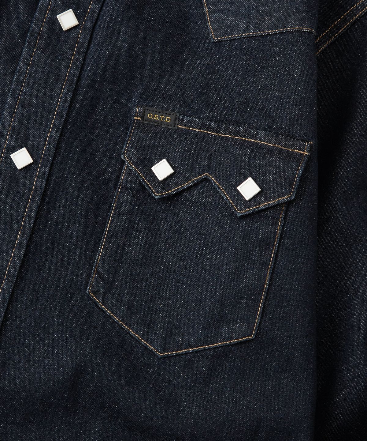 아웃스탠딩(OUTSTANDING) WESTERN DENIM SHIRT_INDIGO