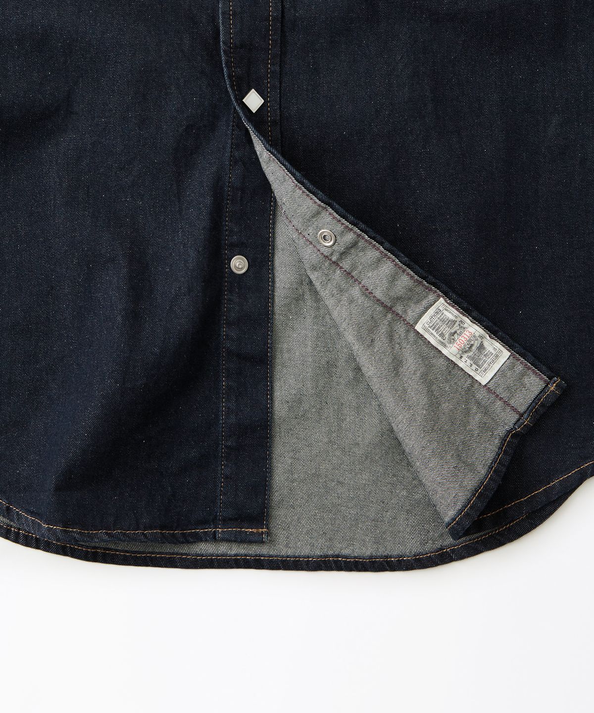 아웃스탠딩(OUTSTANDING) WESTERN DENIM SHIRT_INDIGO