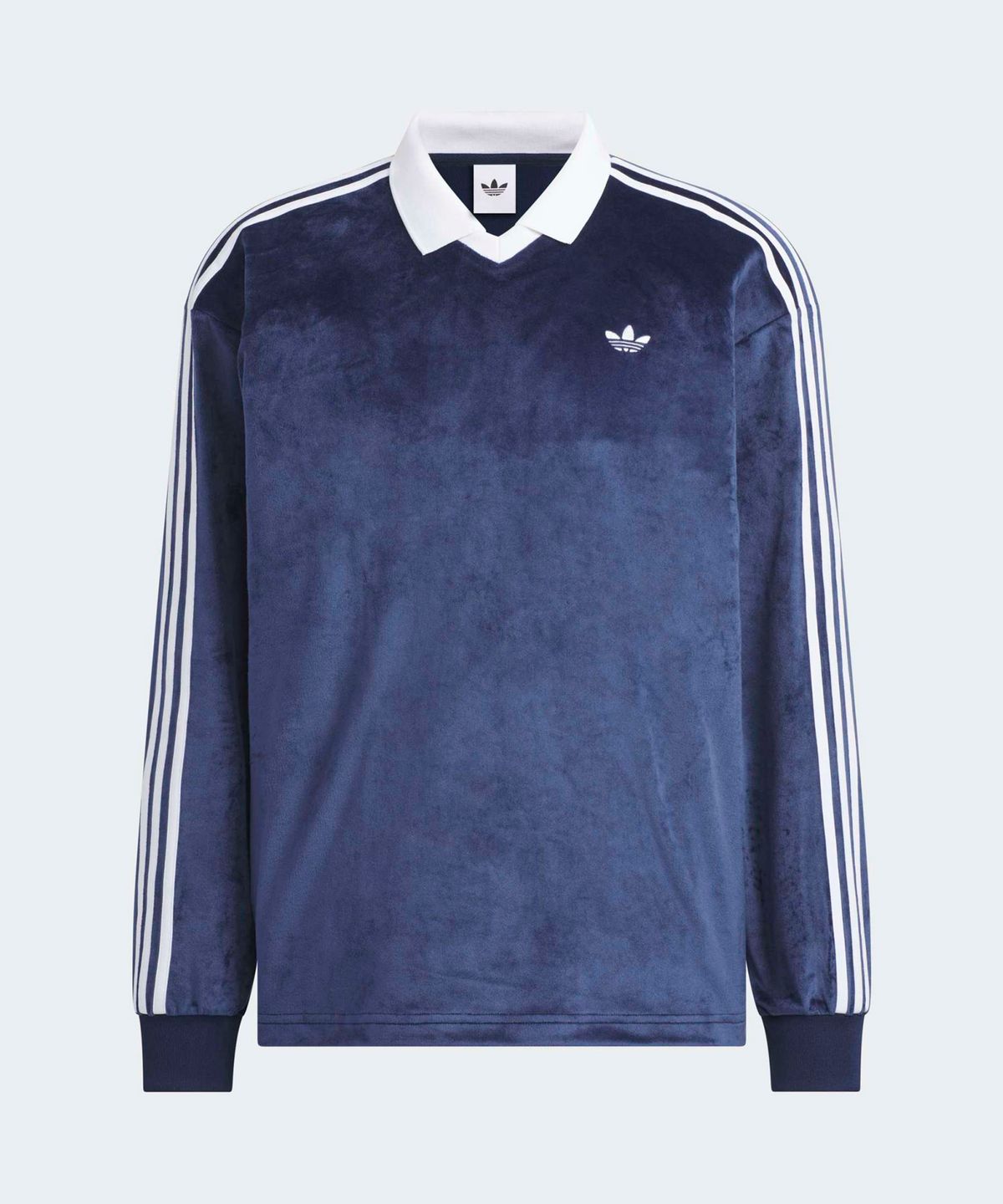 아디다스(ADIDAS) 벨루어 폴로 롱 슬리브 - 나이트인디고 / KQ5486