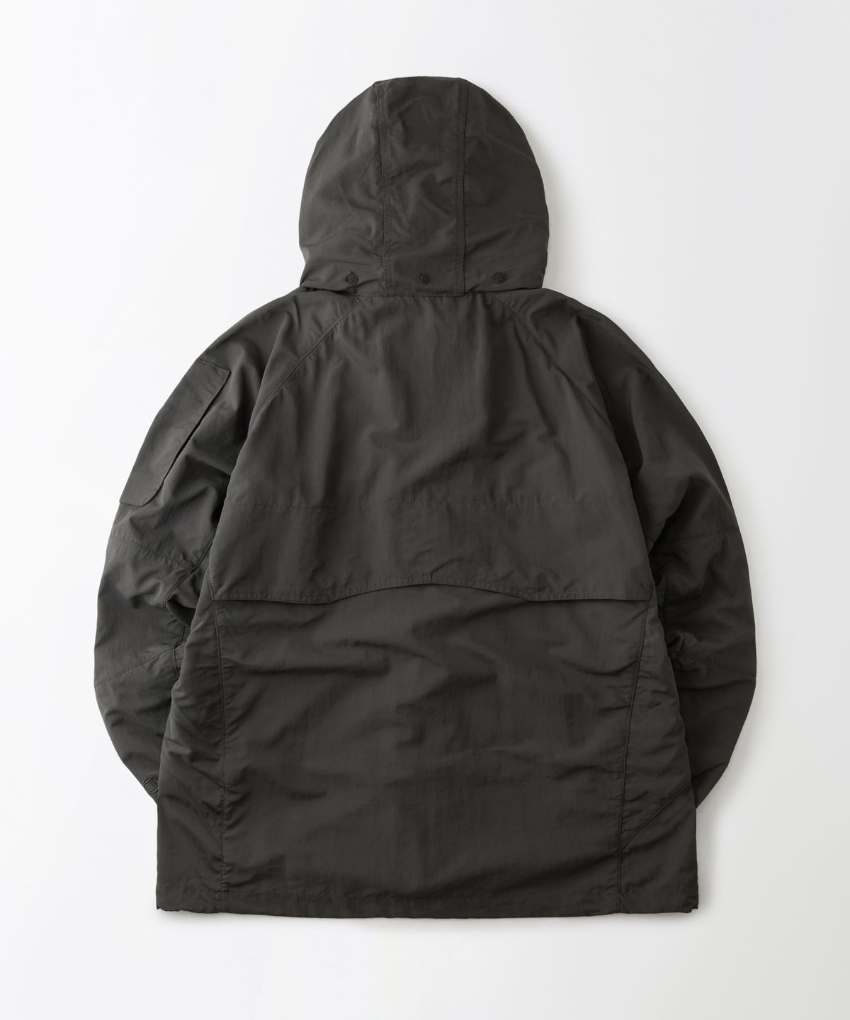아웃스탠딩(OUTSTANDING) NYLON RIPSTOP PCU JACKET_CHARCOAL