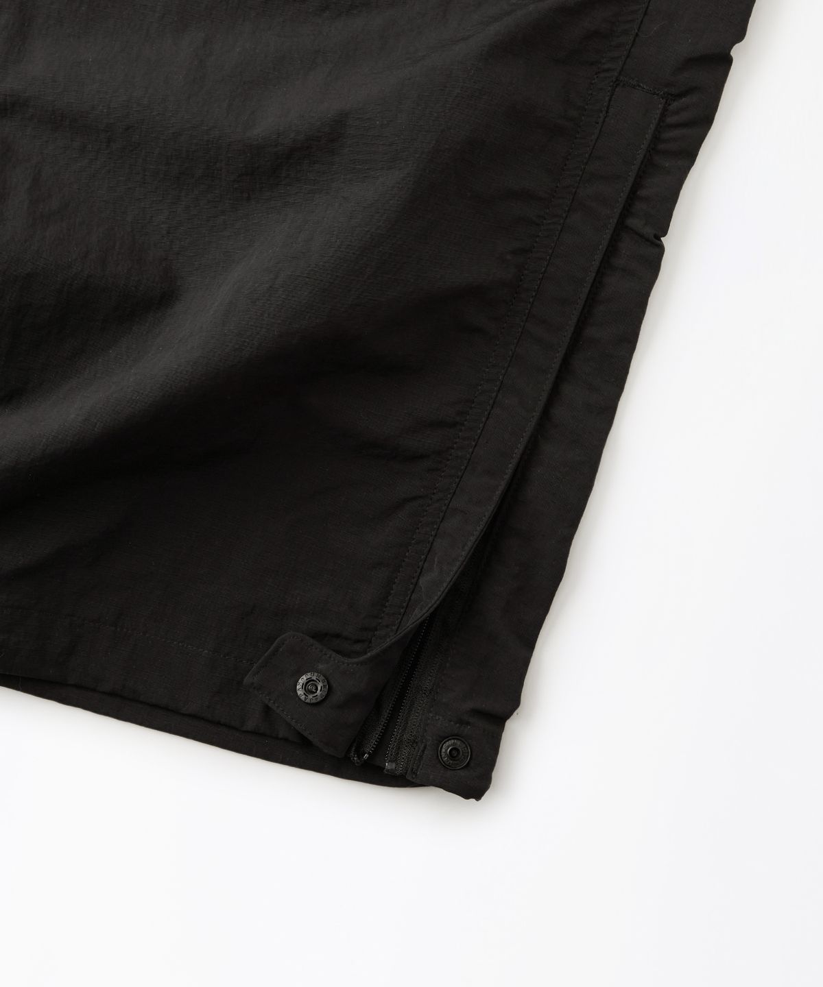 아웃스탠딩(OUTSTANDING) NYLON RIPSTOP PCU UTILITY PANTS_BLACK