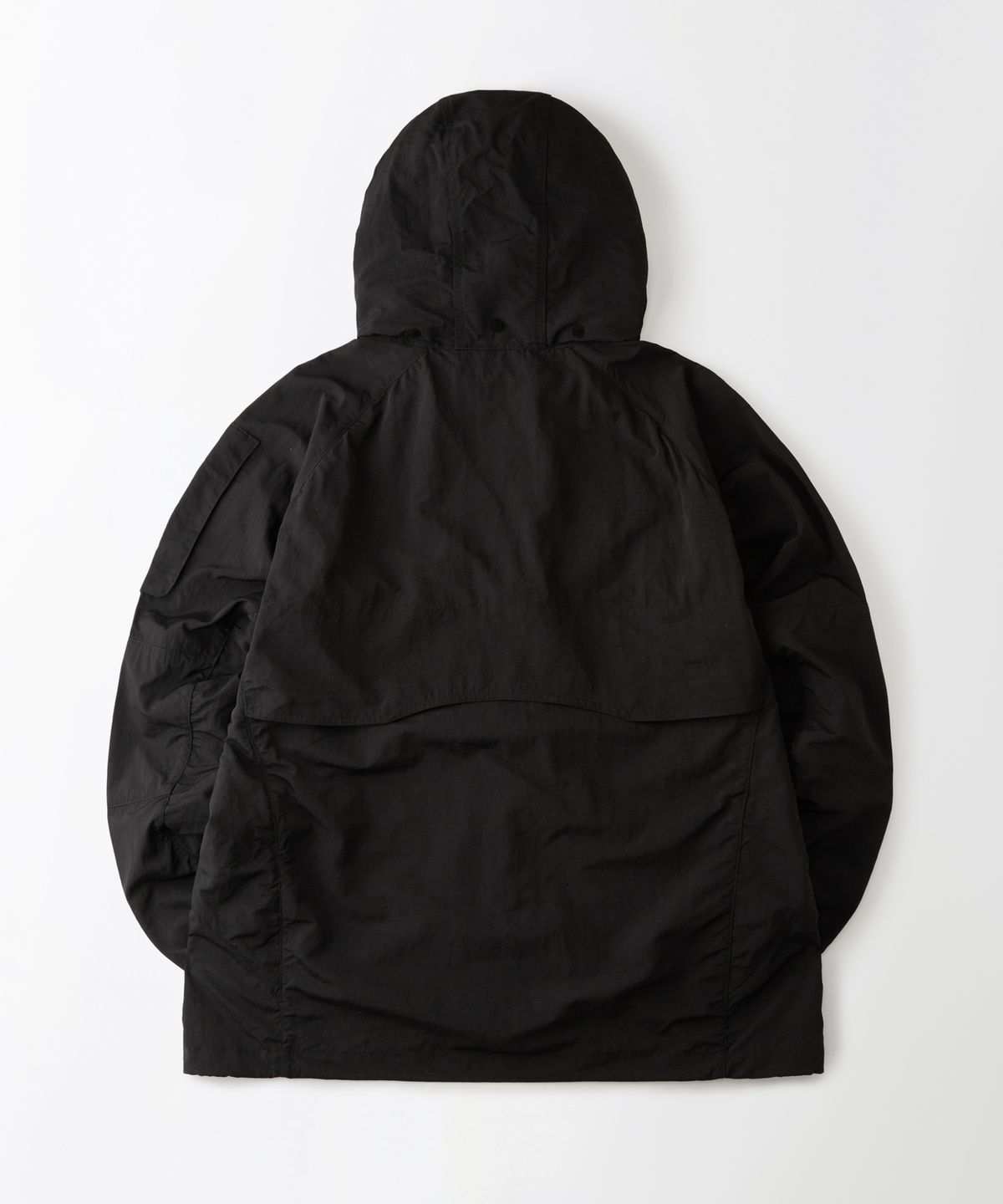 아웃스탠딩(OUTSTANDING) NYLON RIPSTOP PCU JACKET_BLACK