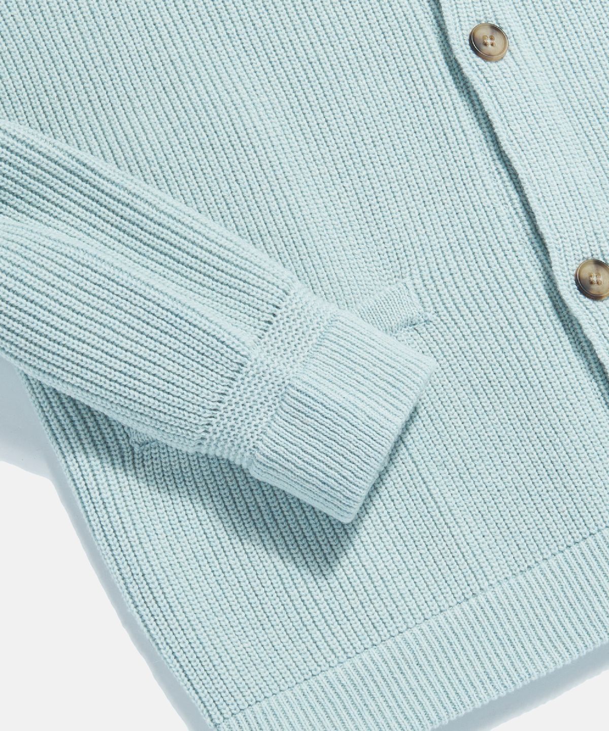 에스피오나지(ESPIONAGE) Miller Heavyweight Cardigan Powder Blue