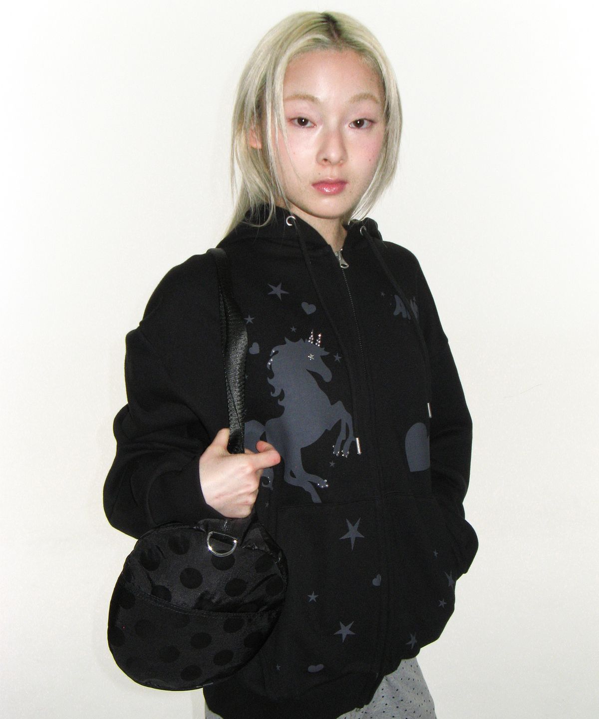 아메스 월드와이드(AMES-WORLDWIDE) DOT CASUAL DUFFEL BAG BLACK