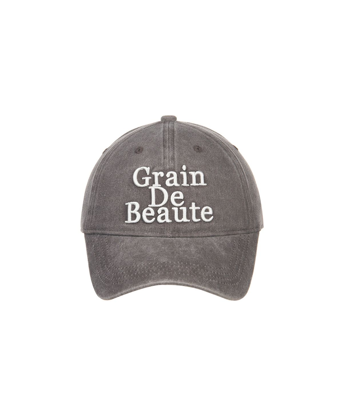 그랭드보떼(GRAIN DE BEAUTE) SIGNATURE BALL CAP II [BROWN]