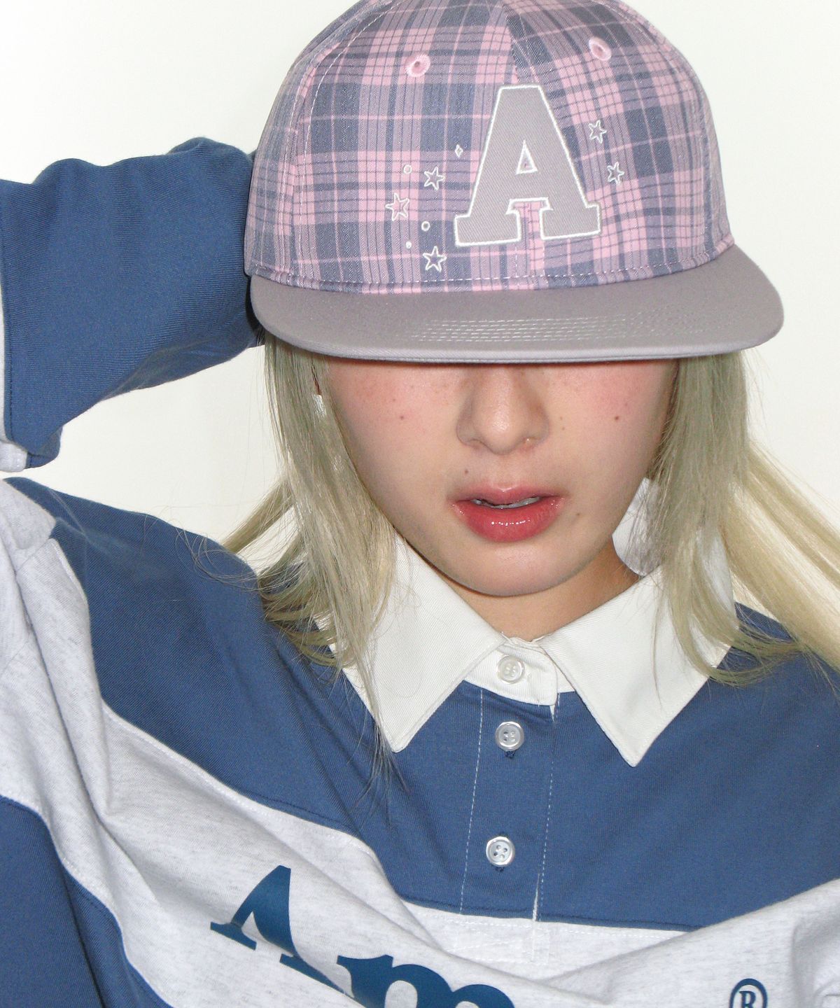 아메스 월드와이드(AMES-WORLDWIDE) A CHECK BALL CAP PINK