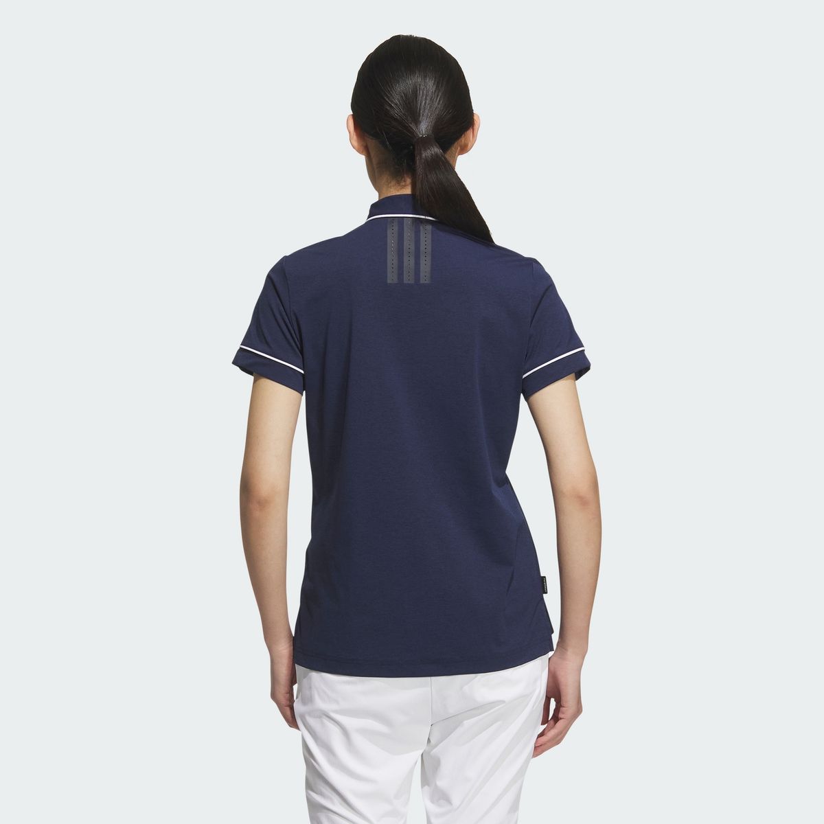 아디다스 골프(ADIDAS GOLF) 트위스트니트 반팔 폴로 셔츠 JG1348