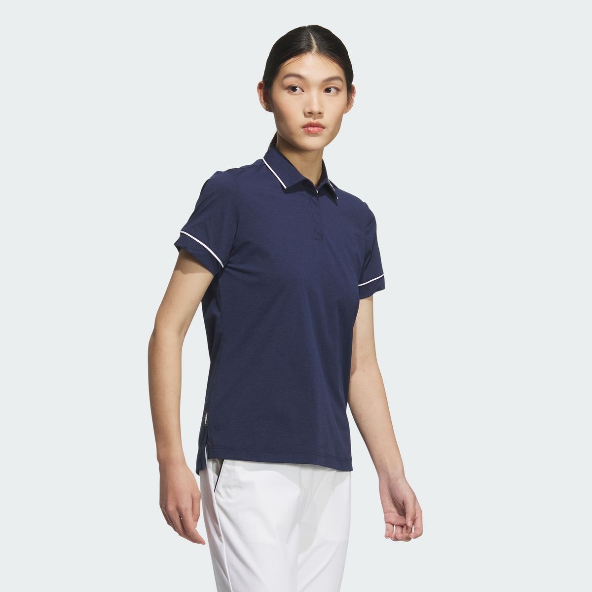 아디다스 골프(ADIDAS GOLF) 트위스트니트 반팔 폴로 셔츠 JG1348