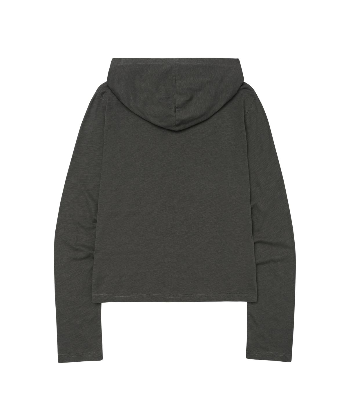아메스 월드와이드(AMES-WORLDWIDE) UNICORN SHEER HOODIE LS TEE CHARCOAL