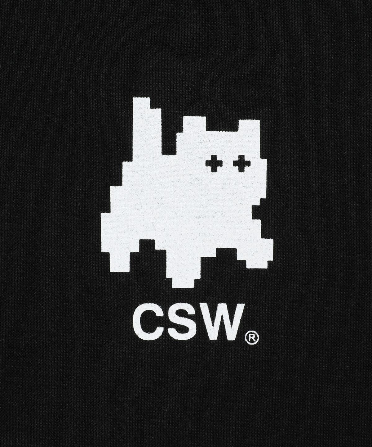 캣세이브더월드(CATSAVETHEWORLD) 키리 풋 스탬프 후드 티 (2컬러)