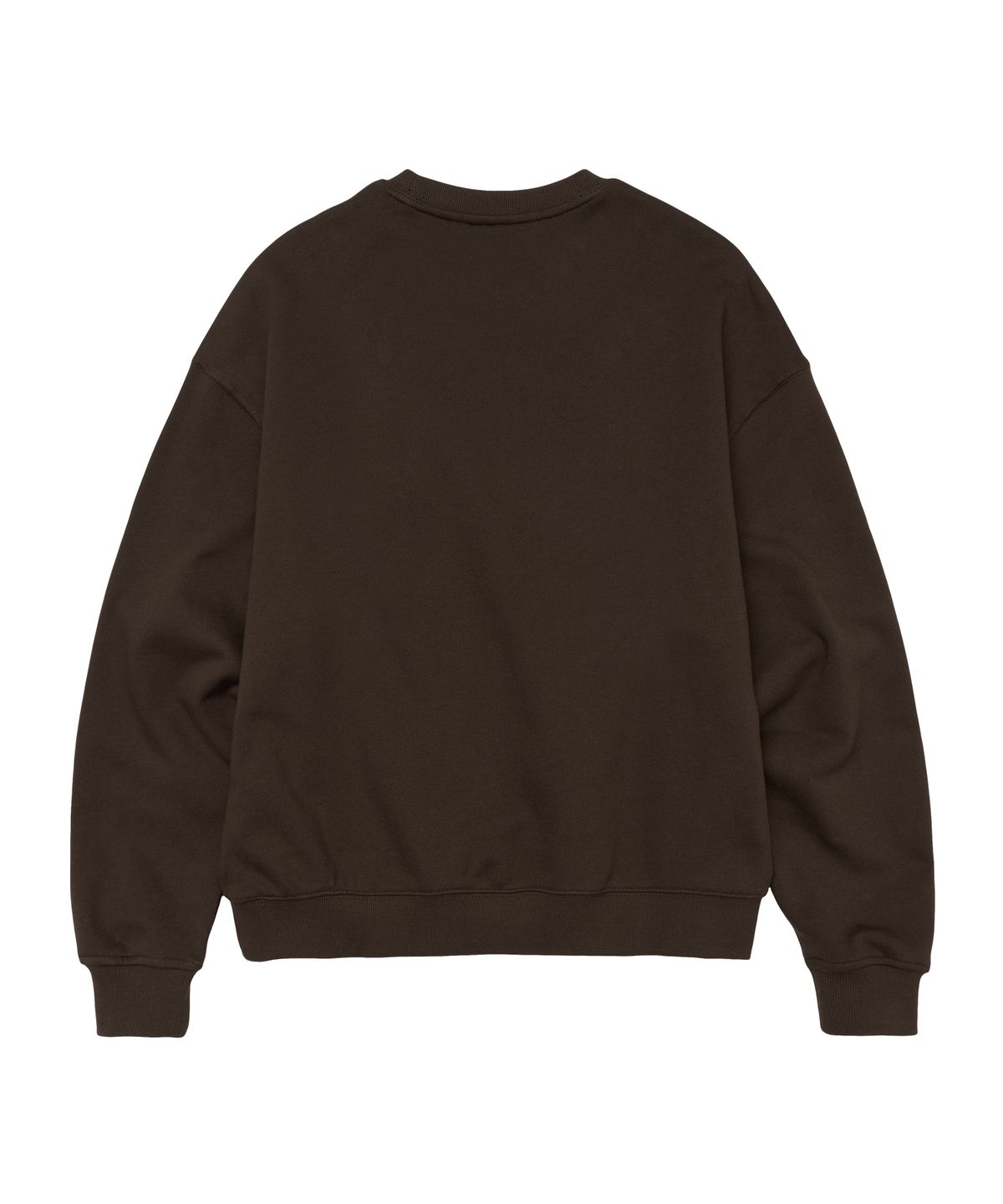 아메스 월드와이드(AMES-WORLDWIDE) BASIC APPLIQUE SWEATSHIRT BROWN