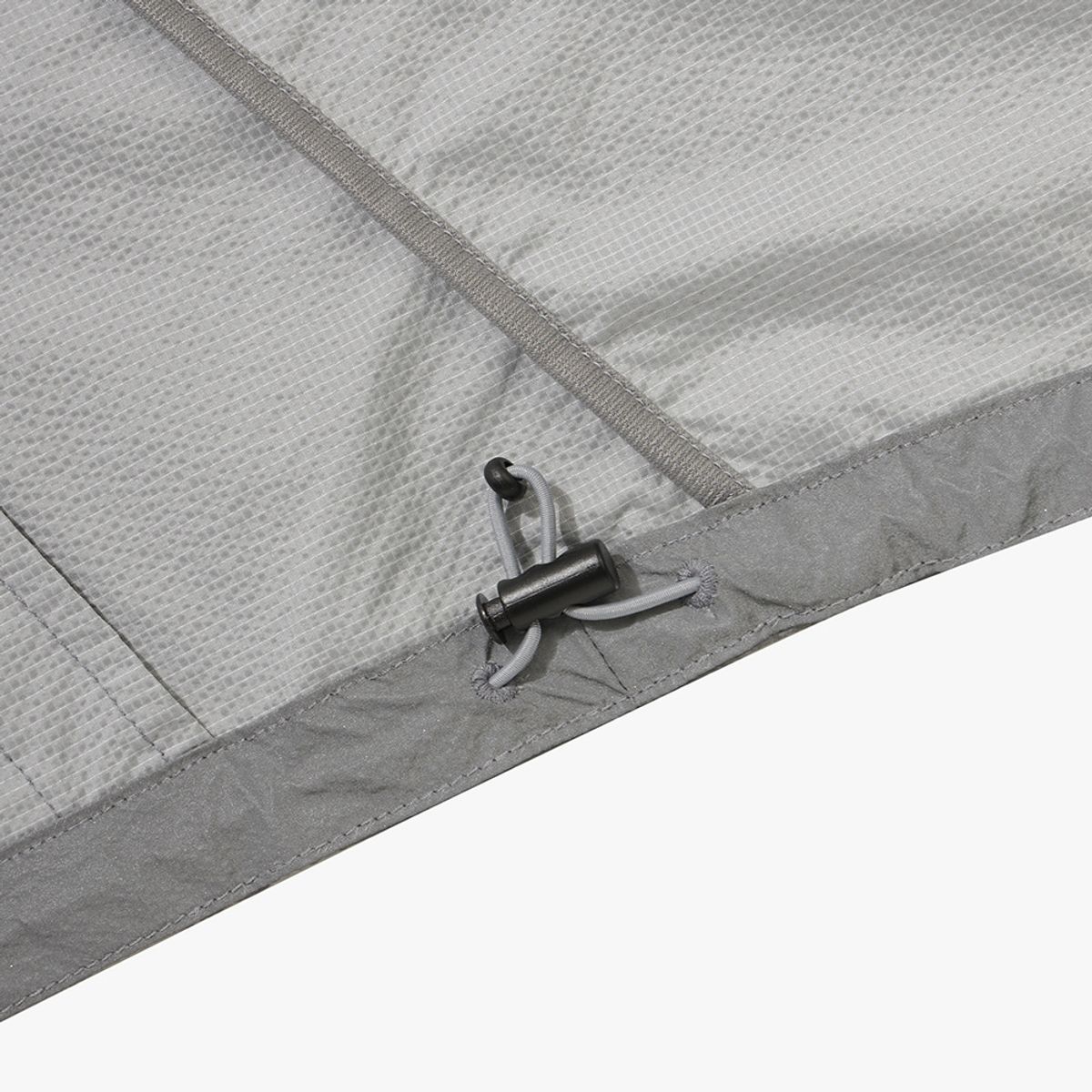 디아도라(diadora) 이큅 워싱 DTP 경량 러닝 바람막이 SILVER