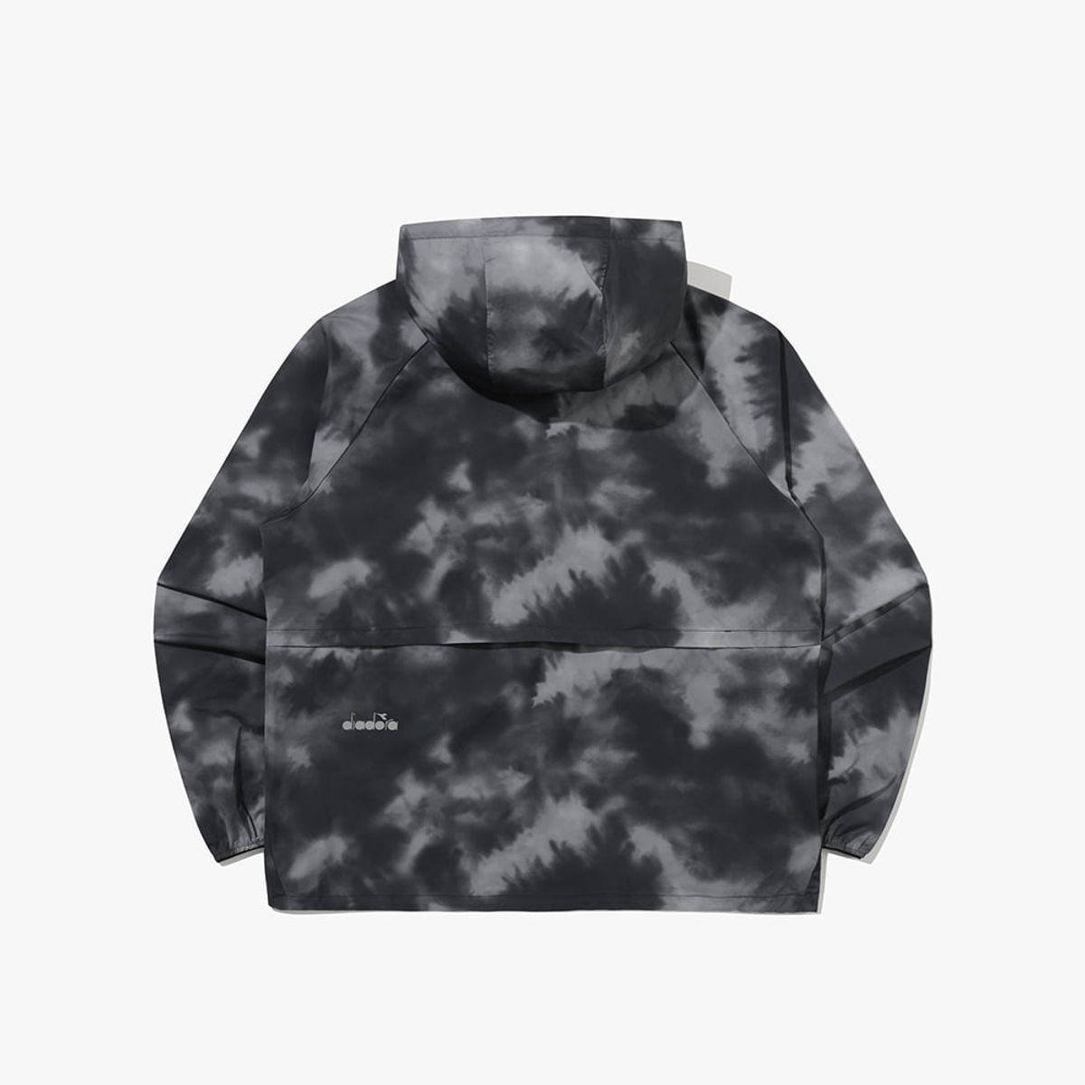 디아도라(diadora) 이큅 워싱 DTP 경량 러닝 바람막이 BLACK