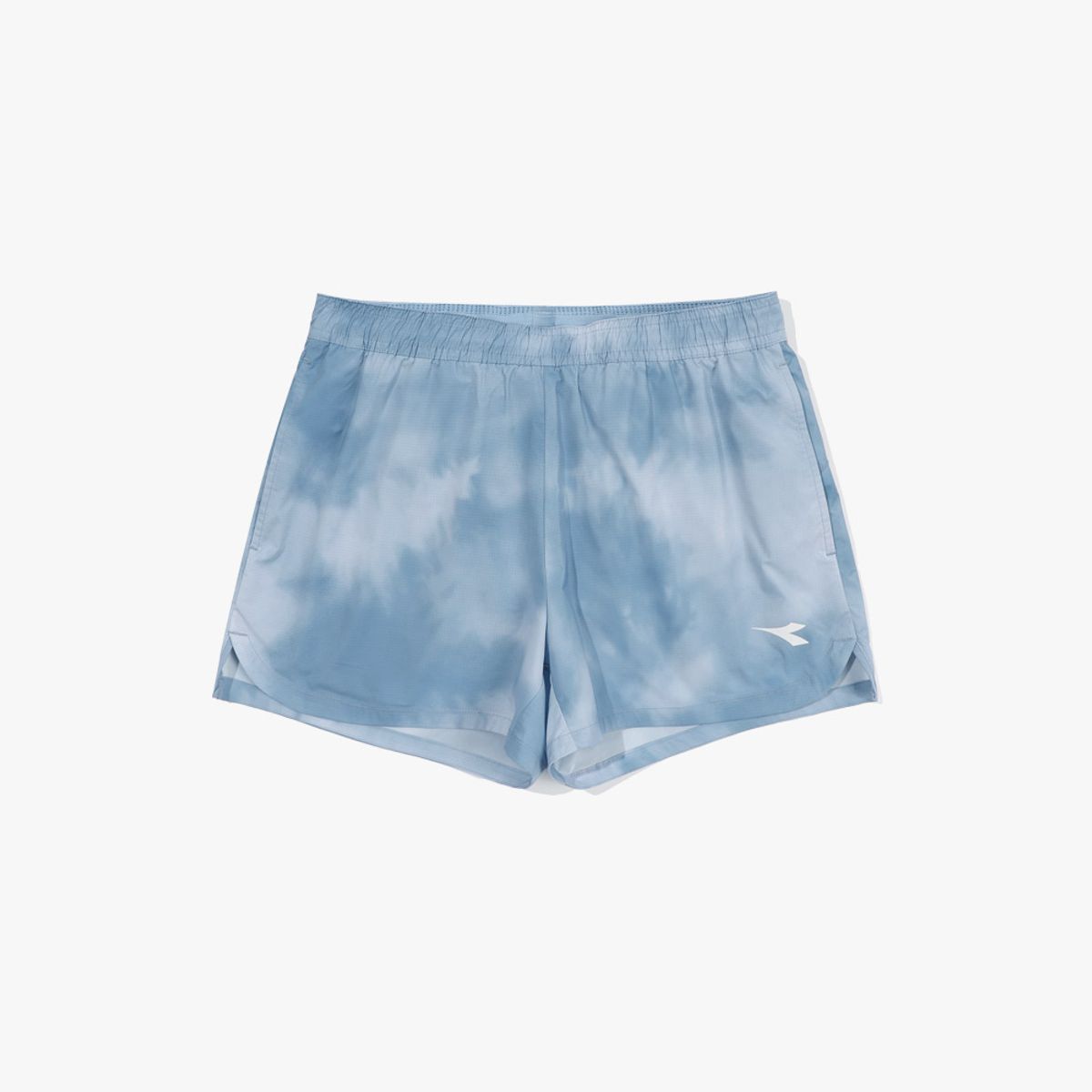 디아도라(diadora) 이큅 워싱 DTP 4인치 러닝 쇼츠 우먼 SKY BLUE