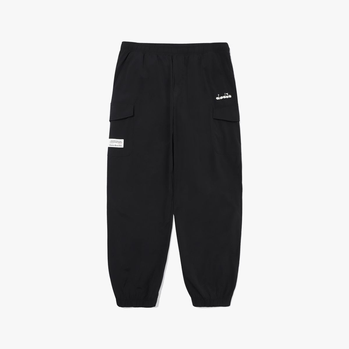 디아도라(diadora) 쿨웨이브 조거 팬츠 BLACK