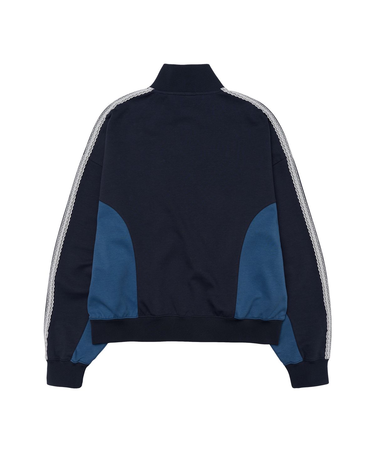 아메스 월드와이드(AMES-WORLDWIDE) LACE TRACK ZIP-UP NAVY