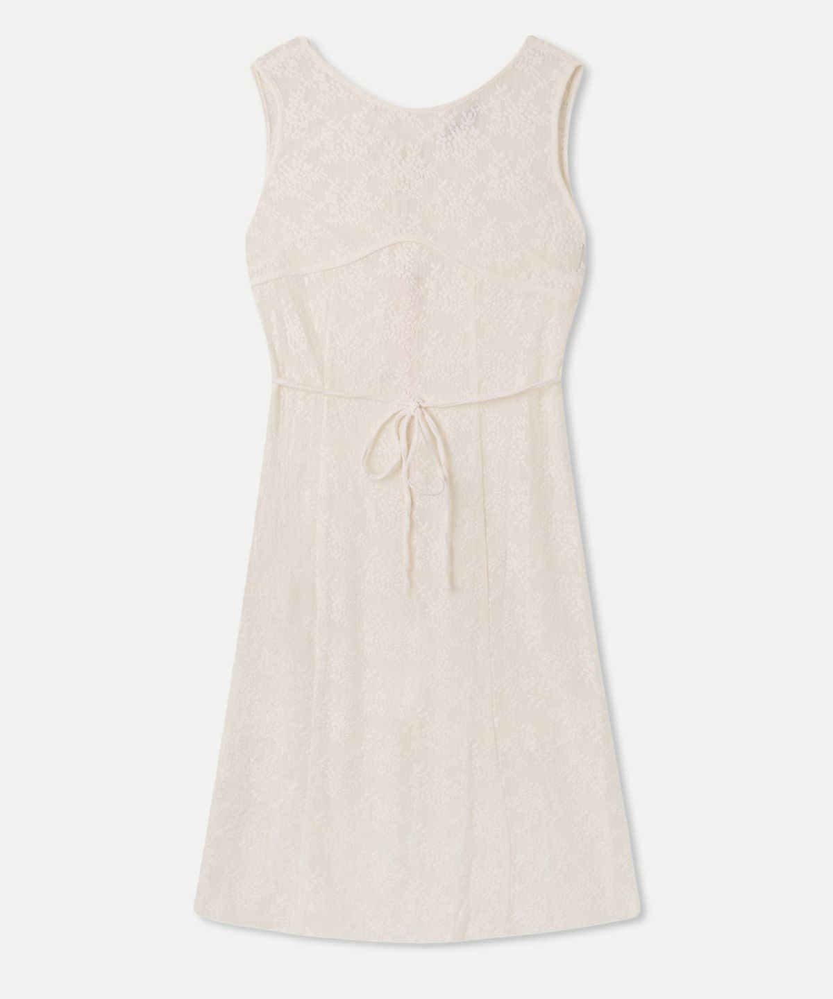 미쏘(MIXXO) 레이스 레이어드 롱 원피스_MIWOWG301G
