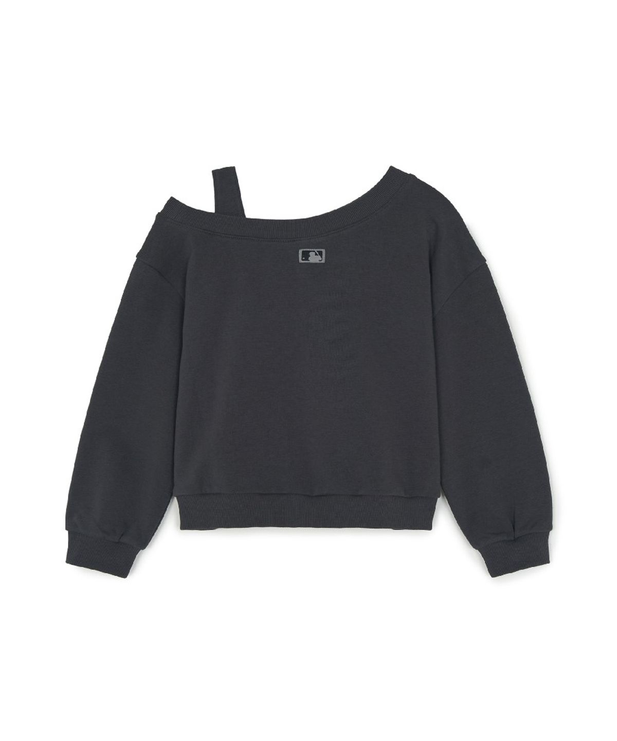 엠엘비 키즈(MLB KIDS) 스트릿 걸즈 레터링 레이어드 맨투맨 세트 NY (D.Charcoal Grey)