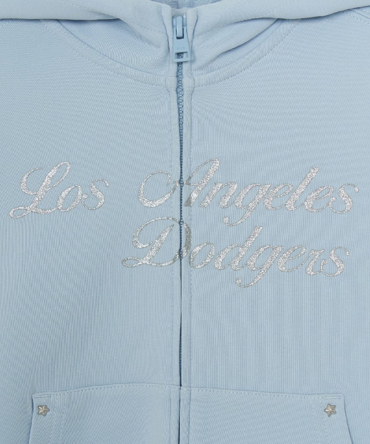 엠엘비 키즈(MLB KIDS) 스트릿 걸즈 후드집업 세트 LA (Ptn.Skyblue)