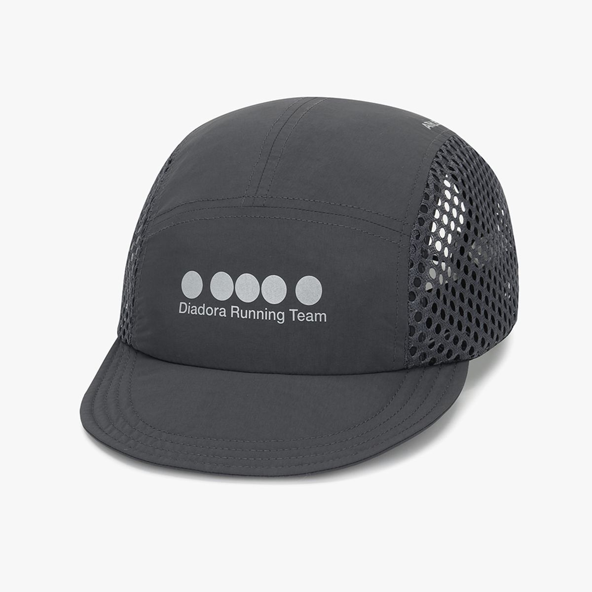 디아도라(diadora) 러닝 볼캡 CHARCOAL GREY