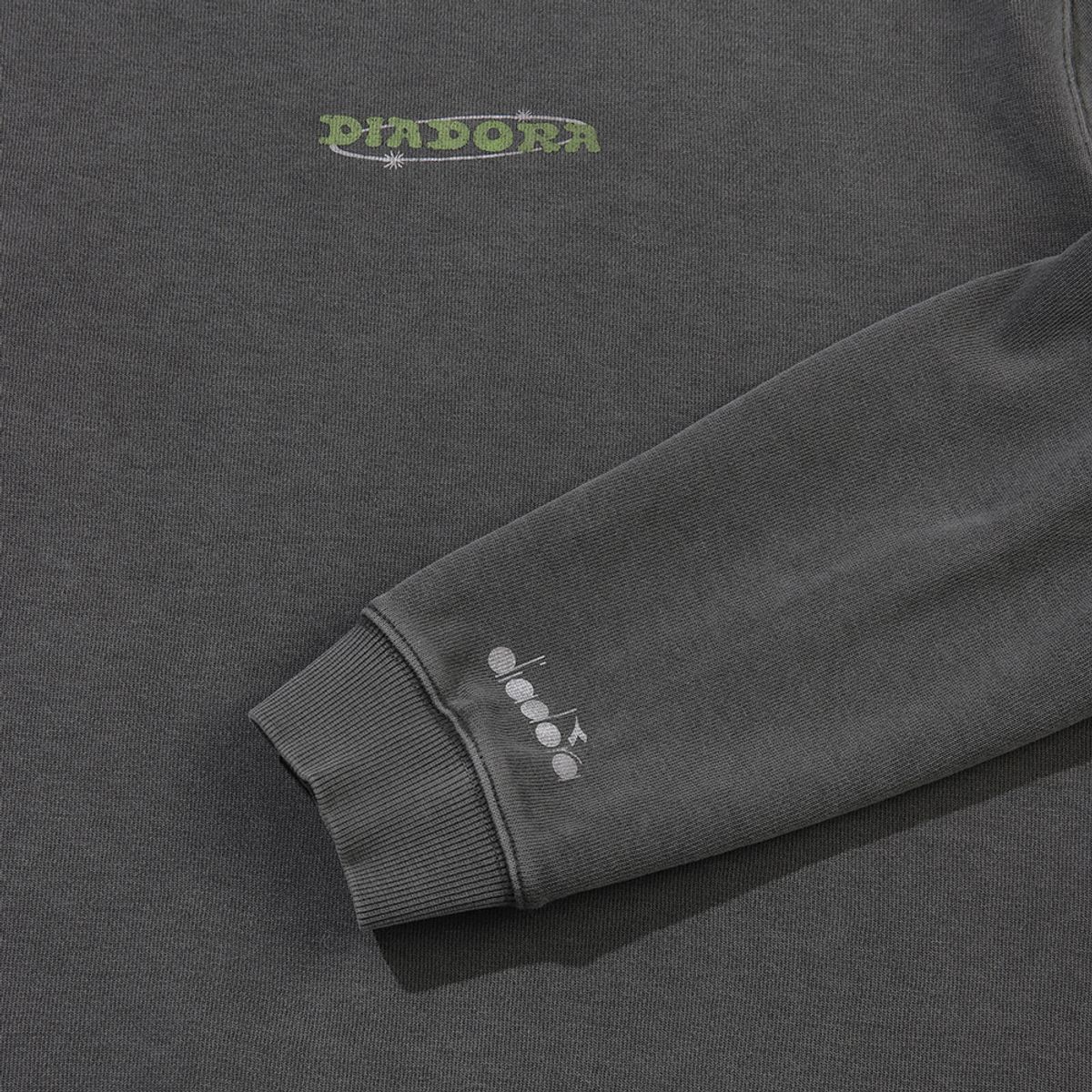 디아도라(diadora) 헤비웨이트 워싱 맨투맨 GREY