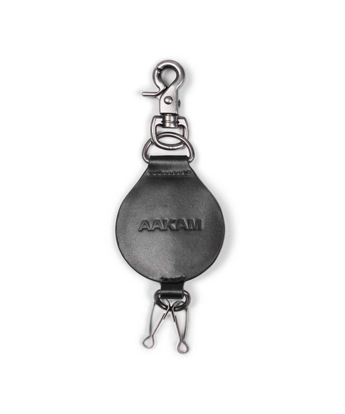 아캄(AAKAM) Gem Studded Keyring (Black)