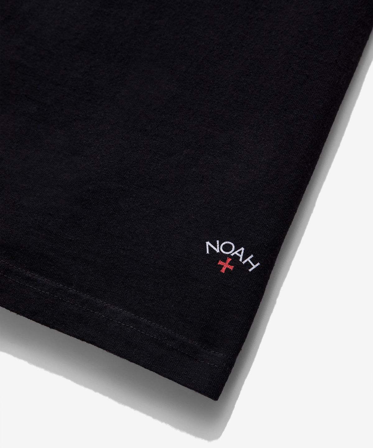 노아(NOAH) (U) 클래식 리사이클 코튼 티 블랙 CLASSIC RECYCLED COTTON TEE BLACK