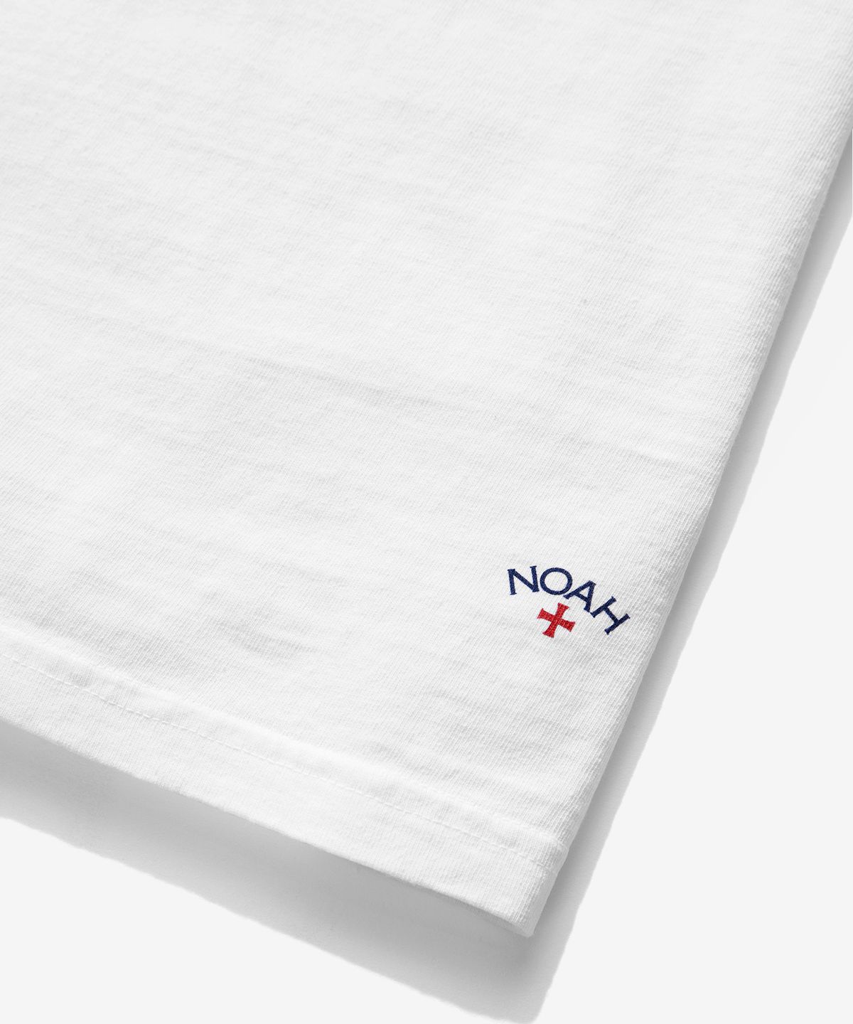 노아(NOAH) (U) 클래식 리사이클 코튼 티 화이트 CLASSIC RECYCLED COTTON TEE WHITE