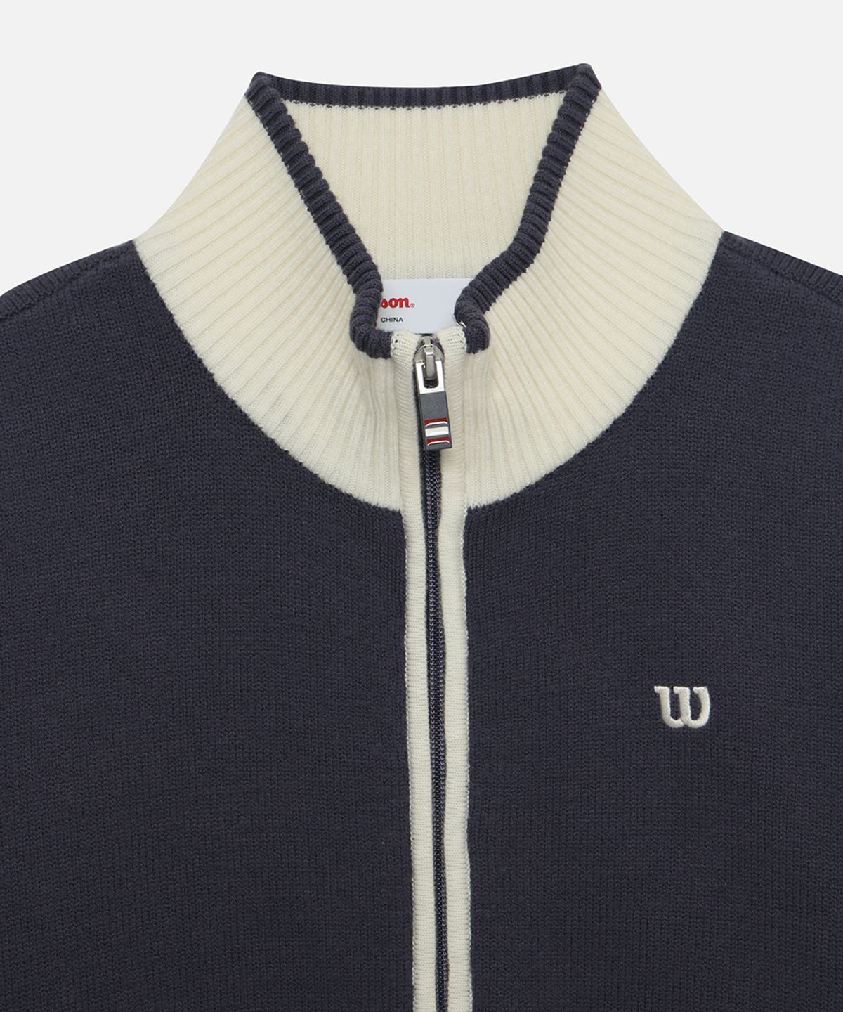 윌슨(WILSON) 집 프론트 클럽 스웨터 자켓 W (2color)