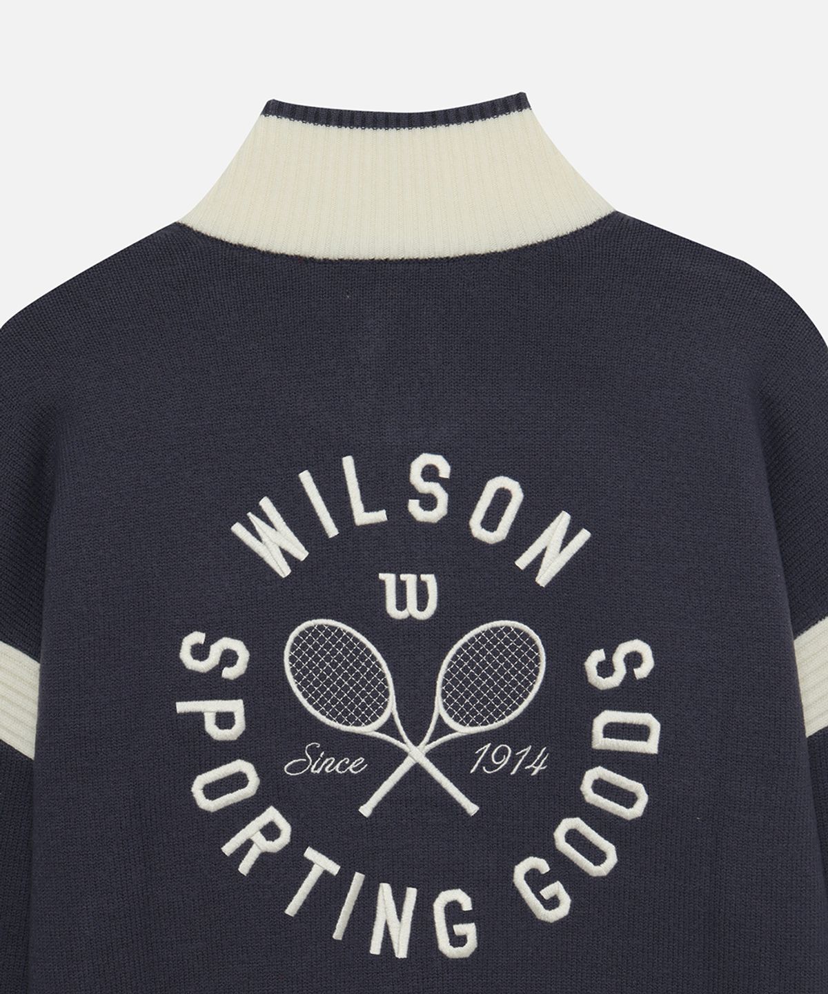 윌슨(WILSON) 집 프론트 클럽 스웨터 자켓 W (2color)