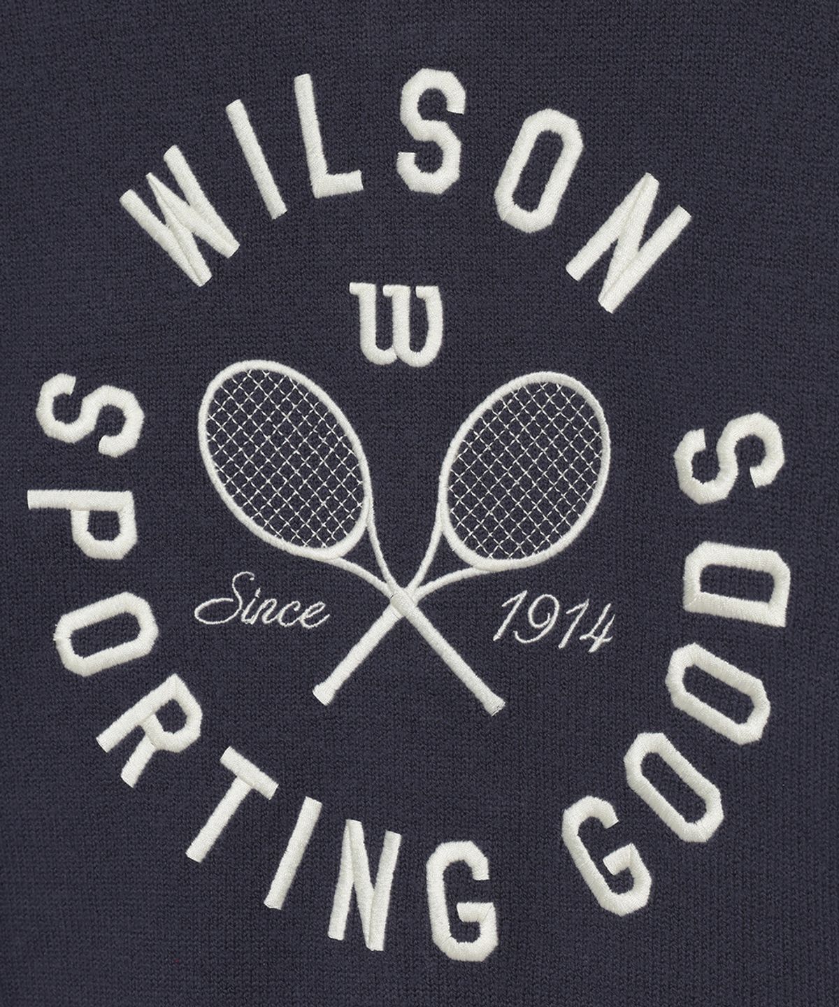 윌슨(WILSON) 집 프론트 클럽 스웨터 자켓 W (2color)