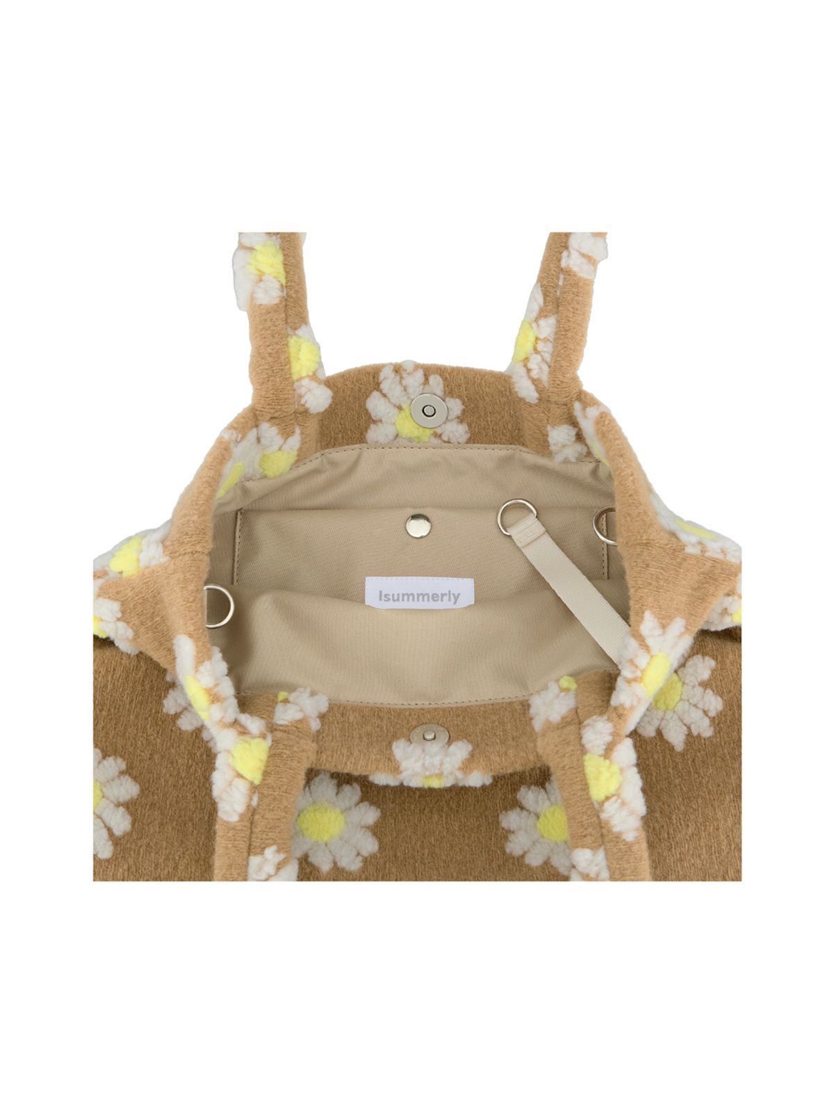 아이썸머리(ISUMMERLY) Blumi bag - Daisy (블루미백 브라운)