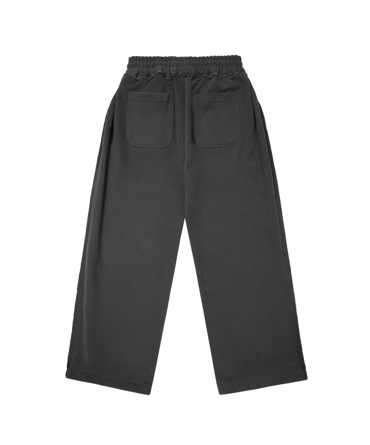 아캄(AAKAM) Side Damaged Sweatpants (Dark Gray)