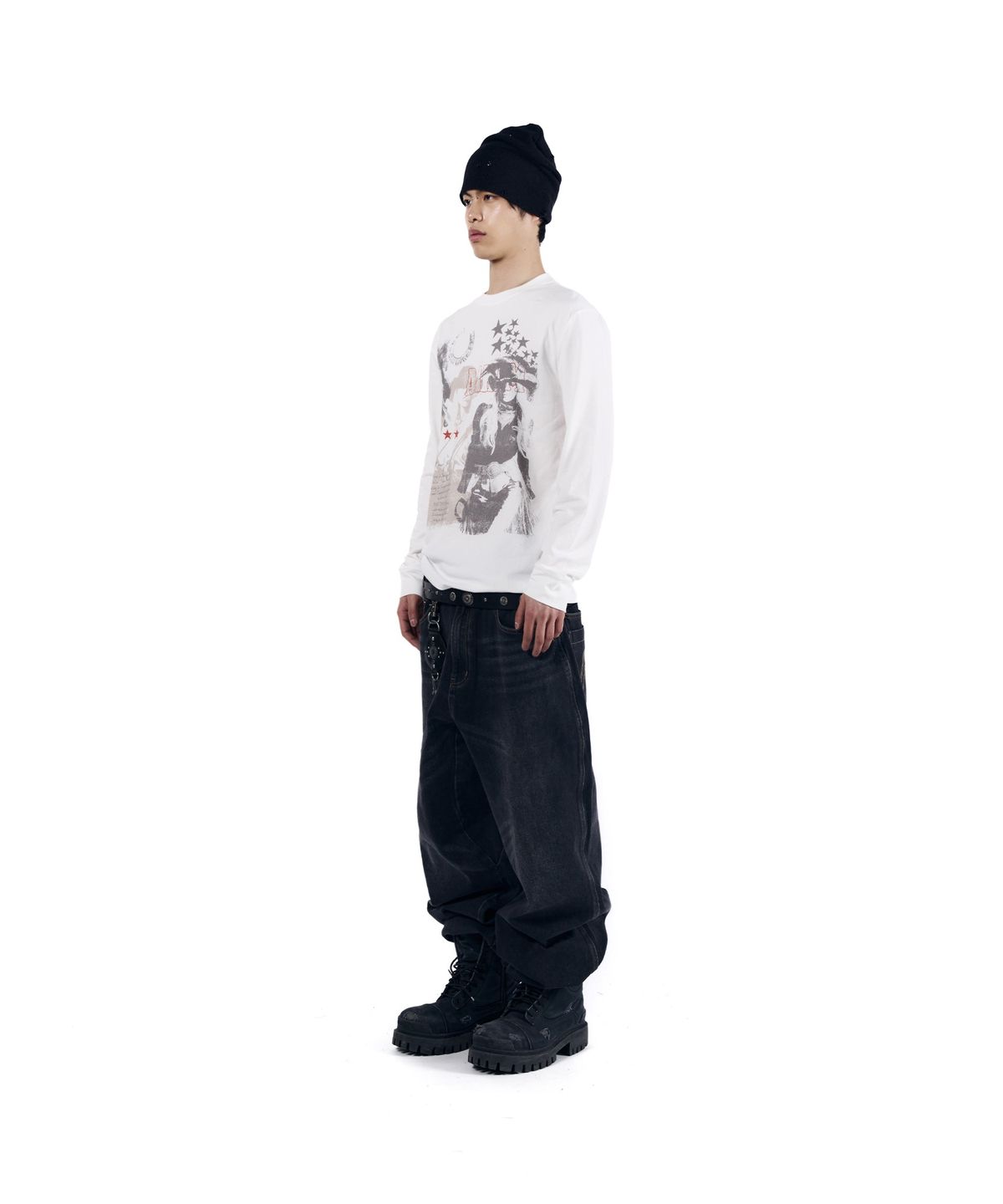 아캄(AAKAM) Western Muse Long Sleeve (White)