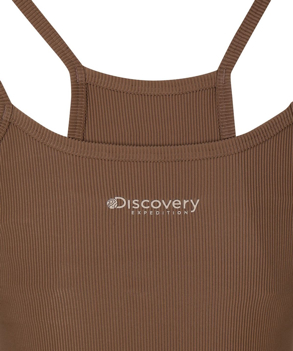 디스커버리 익스페디션(DISCOVERY EXPEDITION) 여성 골지 스트링 브라탑 (D/BROWN)