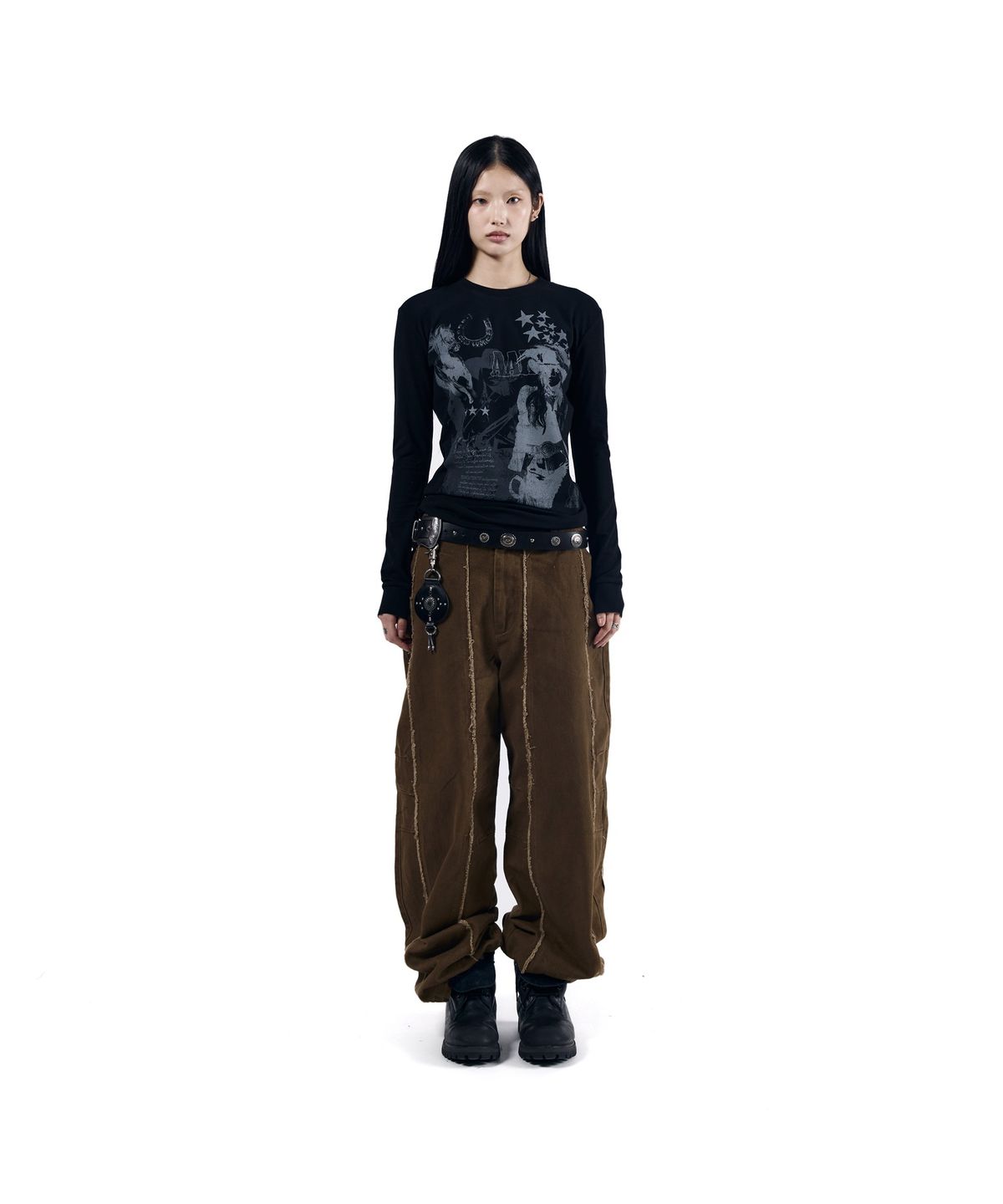 아캄(AAKAM) Western Muse Long Sleeve (Black)