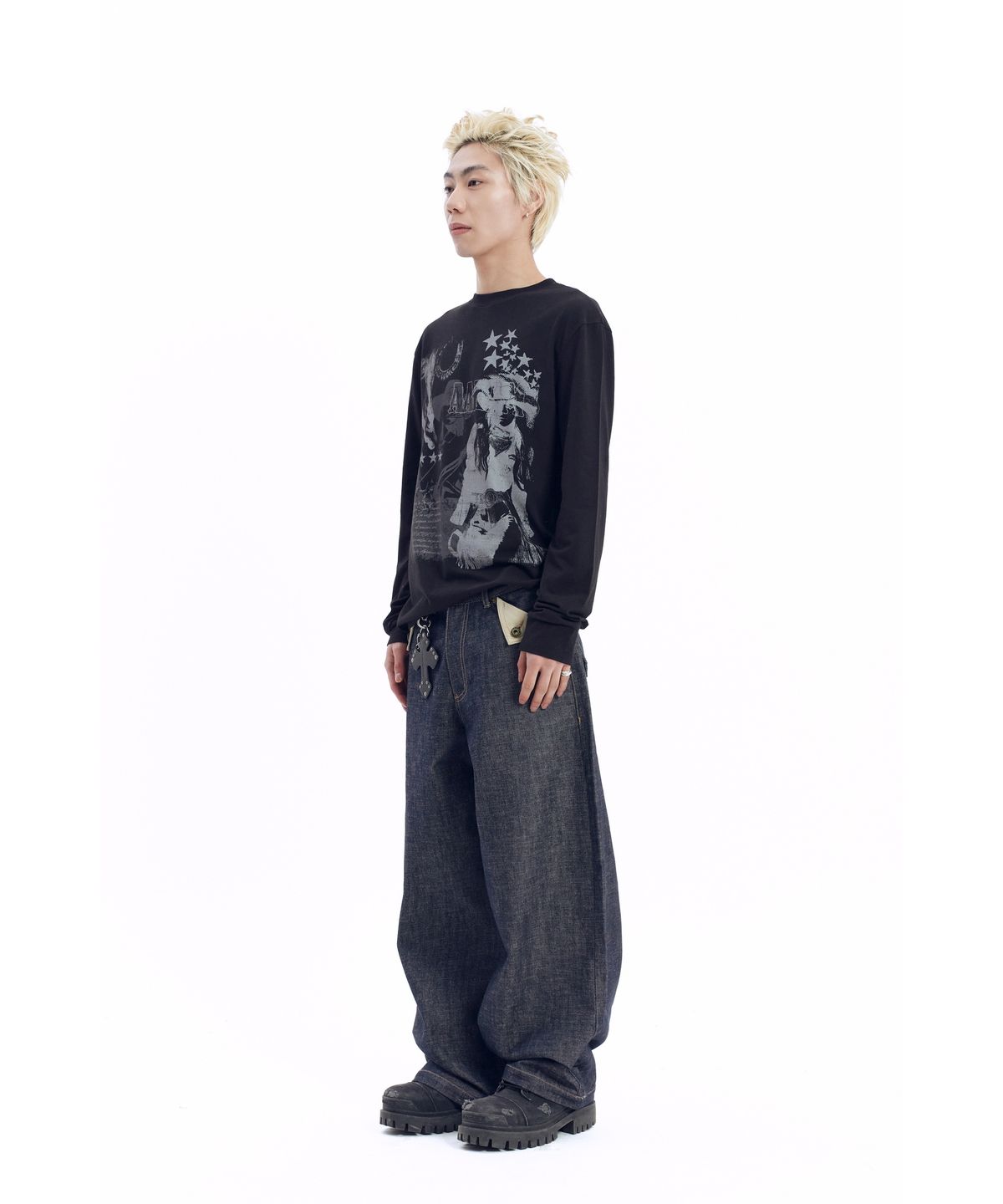 아캄(AAKAM) Western Muse Long Sleeve (Black)