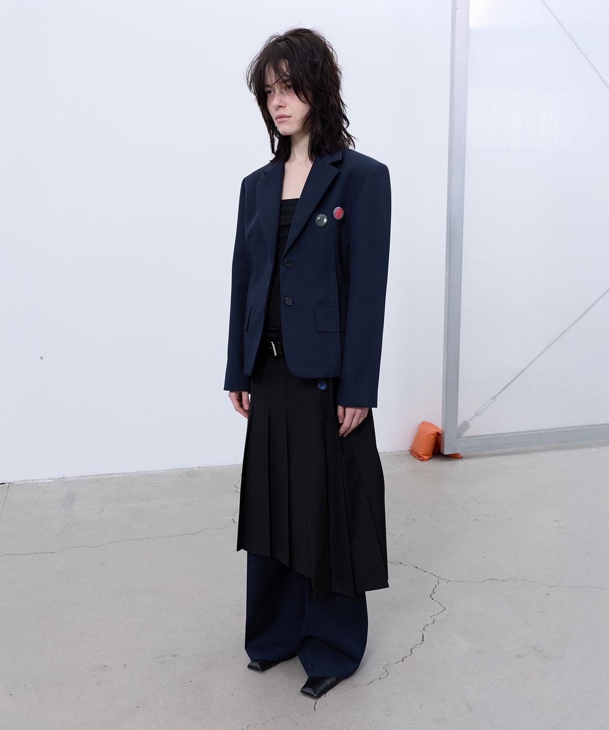 엘씨디씨티엠(LCDC™) DART-DETAIL BLAZER (DARK NAVY)