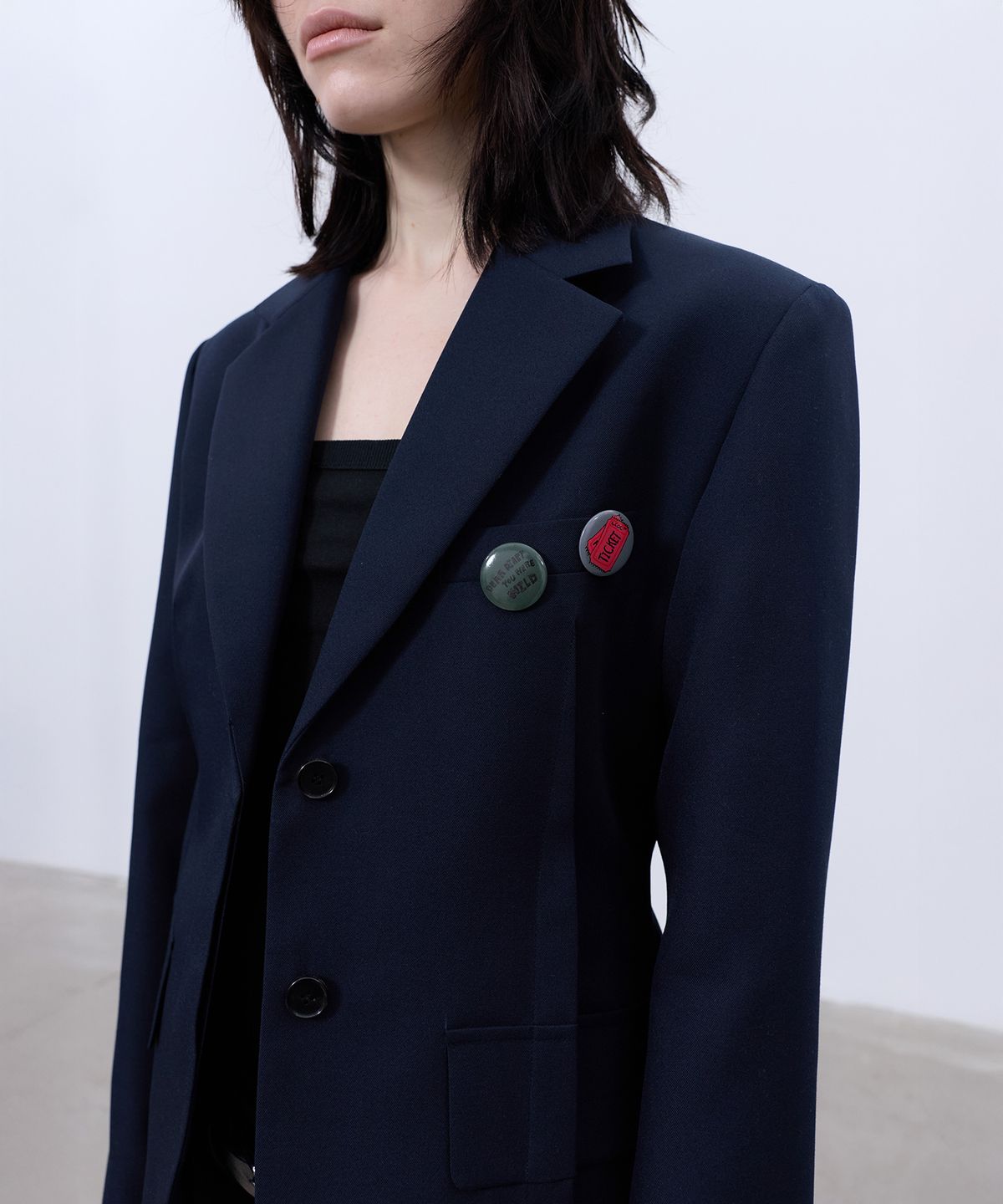 엘씨디씨티엠(LCDC™) DART-DETAIL BLAZER (DARK NAVY)